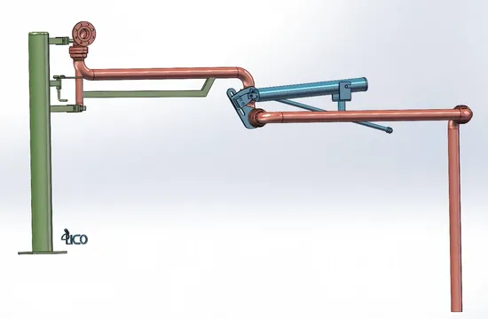 Al2503 Bottom Loading Arm