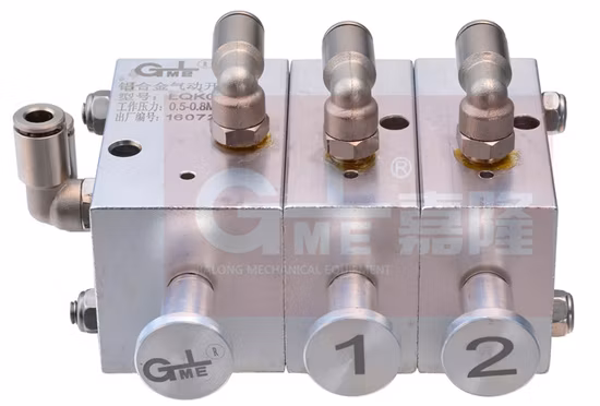 1/2/3/4/5/6 Compartment Pneumatic Control Block