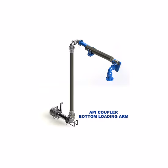 Hose Bottom Loading Arms with API RP 1004 Coupling