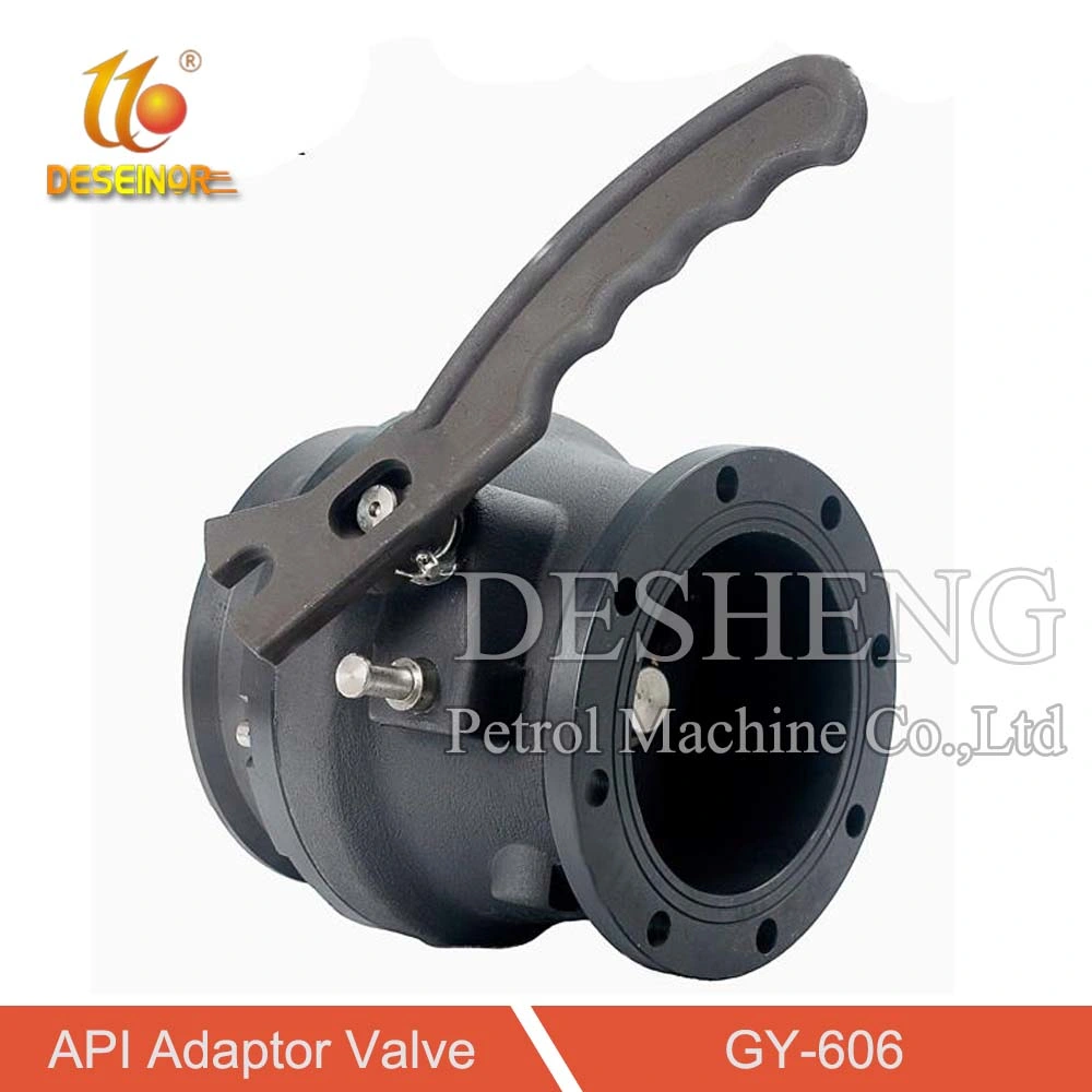 Aluminum API Adaptor Unloading for Fuel Tanker Truck