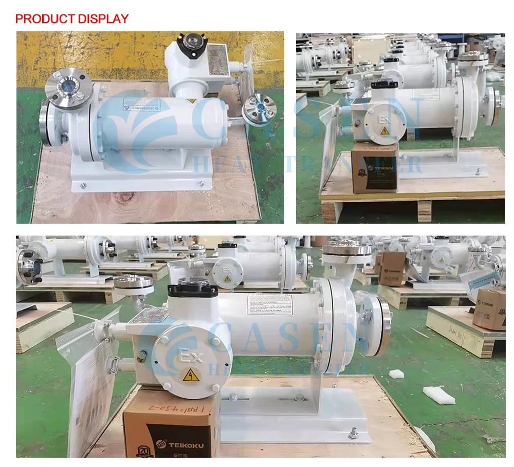 Vertical Reverse Circulation LPG Filling Liquid Ammonia Canned Pump with Vented Pipe