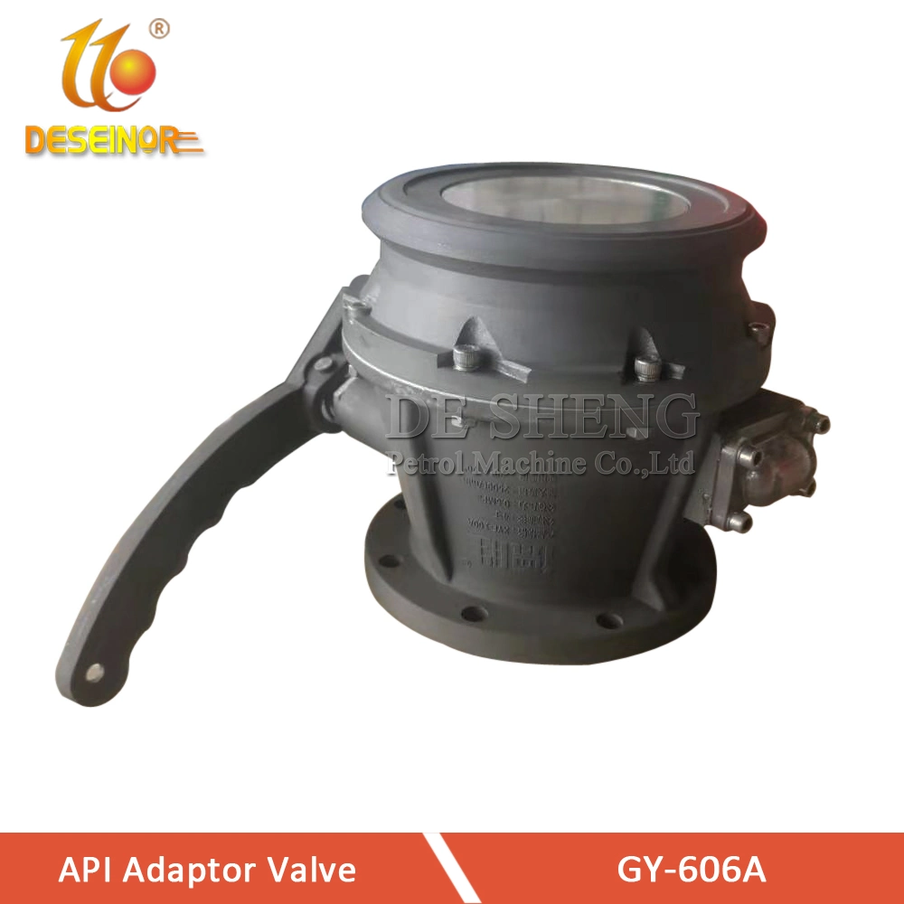 Aluminum API Adaptor Unloading for Fuel Tanker Truck