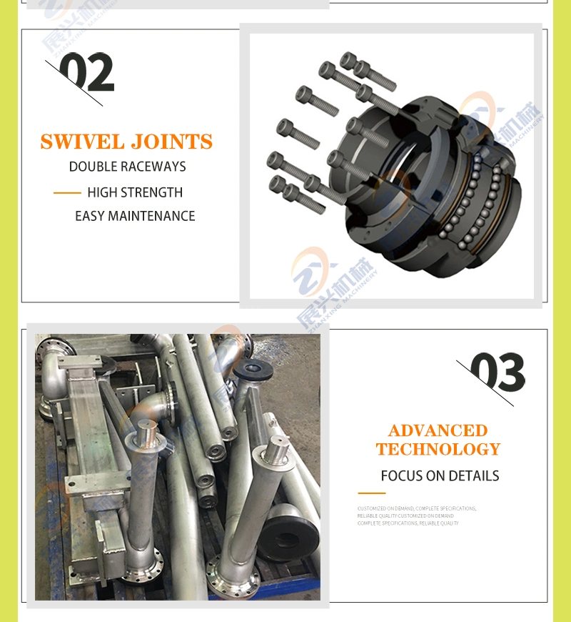 4" Bottom Loading Arm with Composite Hose and API Coupler