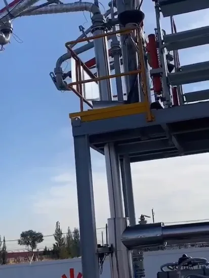 Closed Top Loading Arm with Gas Return Vapor Return Pipe