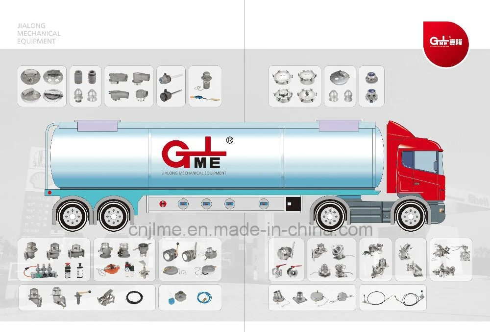 Fuel Tanker Aluminum Vapor Recovery Vent Valve