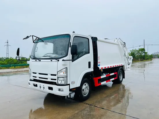 5cbm Garbage Compactor Superstructure Mounted Part Customized