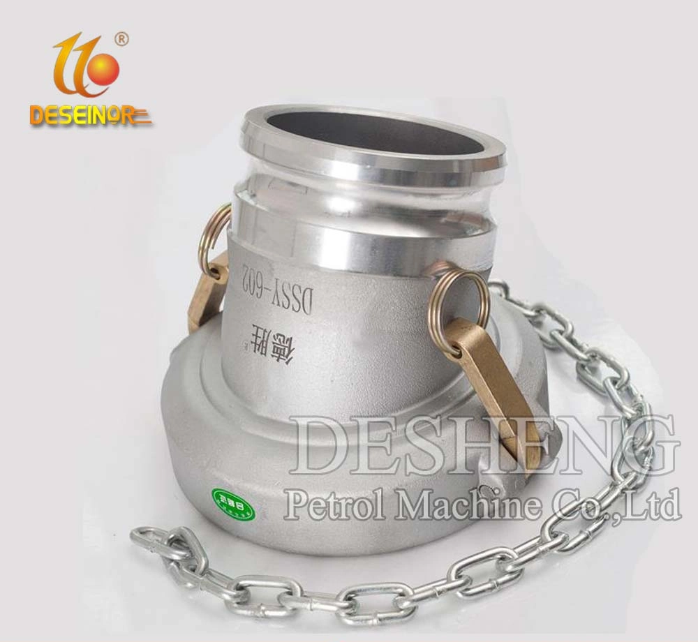 Aluminum API Adaptor Unloading for Fuel Tanker Truck