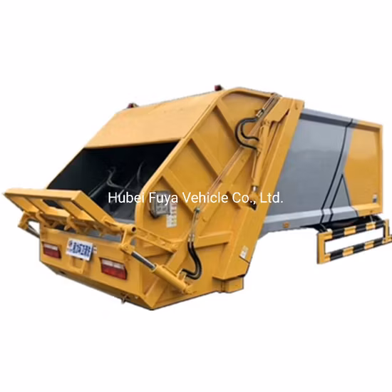 5cbm Garbage Compactor Superstructure Mounted Part Customized