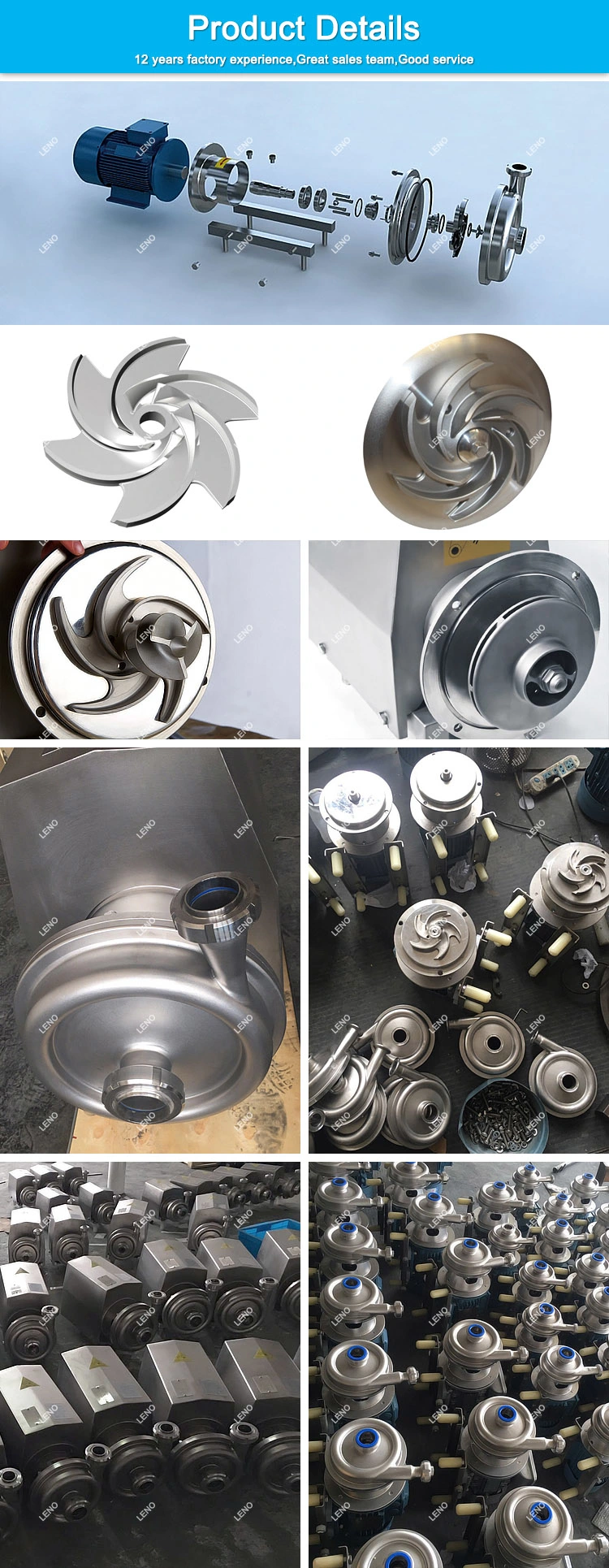 Stainless Steel LPG Centrifugal Pump for Food Processing