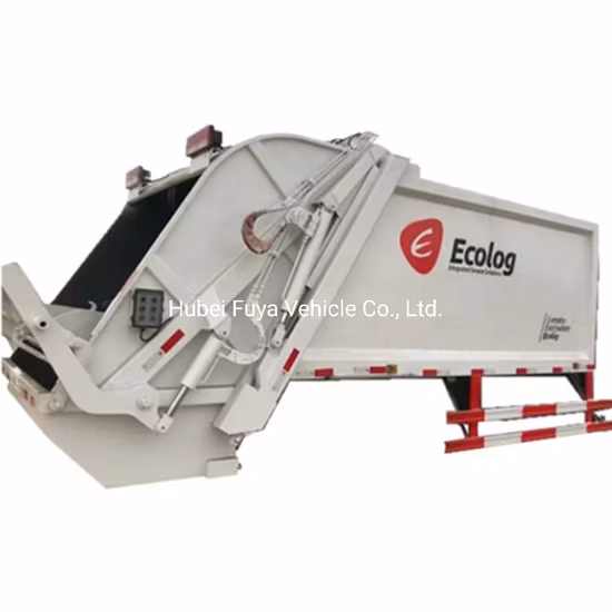 partie montée par superstructure de compacteur des ordures 5cbm adaptée aux besoins du client