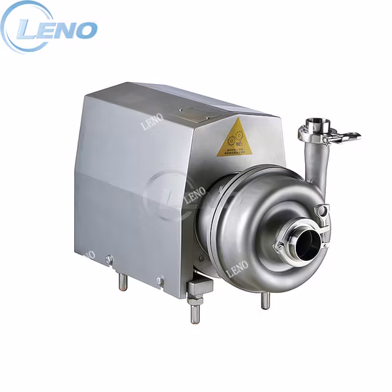 Pompe centrifuge GPL en acier inoxydable pour la transformation des aliments