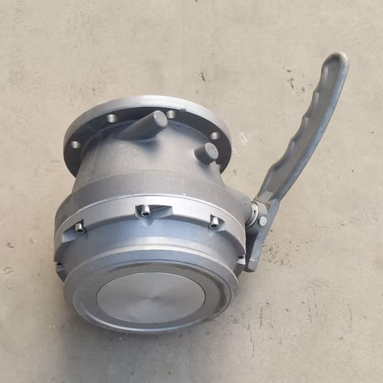 Déchargement de l'adaptateur API en aluminium pour camion-citerne à carburant