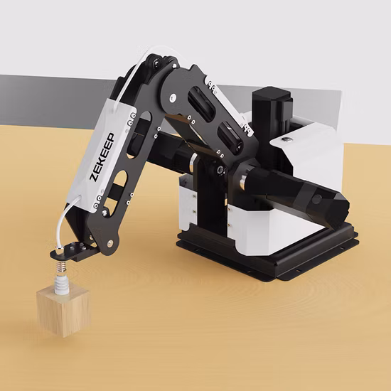 3042b un bras robotique entièrement automatique qui aide au chargement et au déchargement dans l'industrie alimentaire et à la palettisation des produits