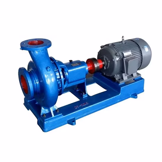 Fabricants de pompes centrifuges horizontales en acier inoxydable à aspiration finale