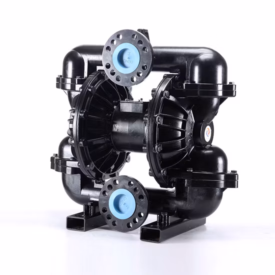 Pompe de vidange des eaux usées à diaphragme en PTFE à commande pneumatique