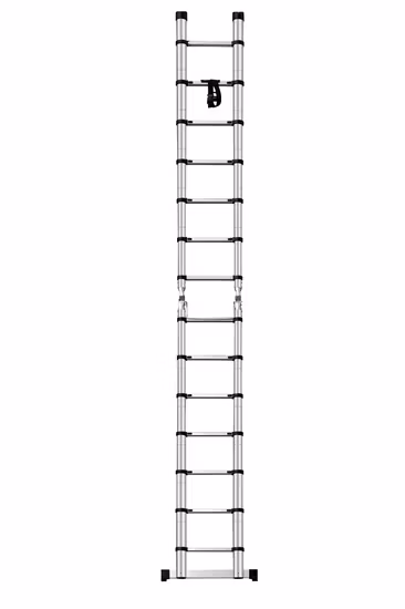 Usine d'alimentation en131 extension pliable articulée ménage échelle en aluminium télescopique