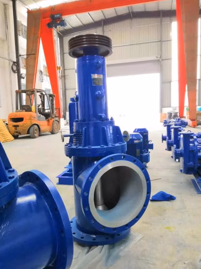 Pompe à eau d'assèchement à arbre long à turbine verticale pour l'industrie